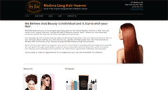 Desktop Screenshot of madoralonghair.com